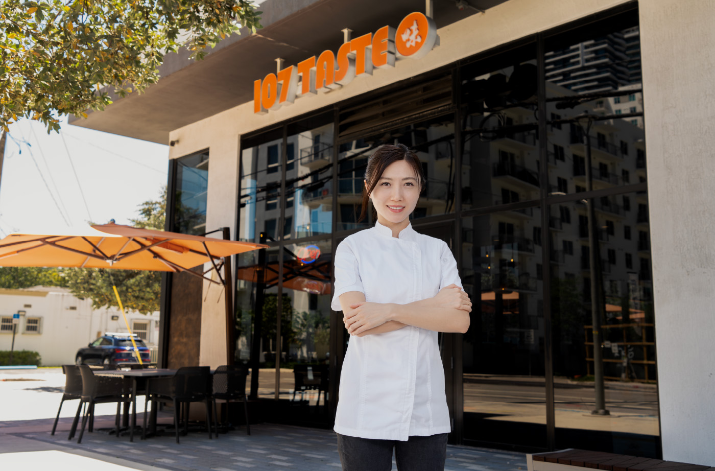 Chef Yu Bi, Co-Founder of 107 Taste Inspired by her grandmother's unbeatable recipes, Chef Yu Bi brings traditional Asian flavors to asian restaurants miami fl